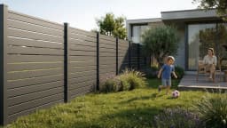VisioMod Aluminium-Sichtschutzzaun
