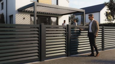 VisioMod Fence Systems with Gates - 1