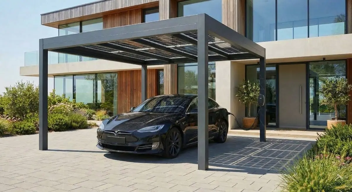Solar Roof Carport - 3