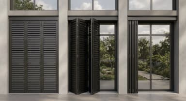 Folding Brise Soleil Shutter System - 1