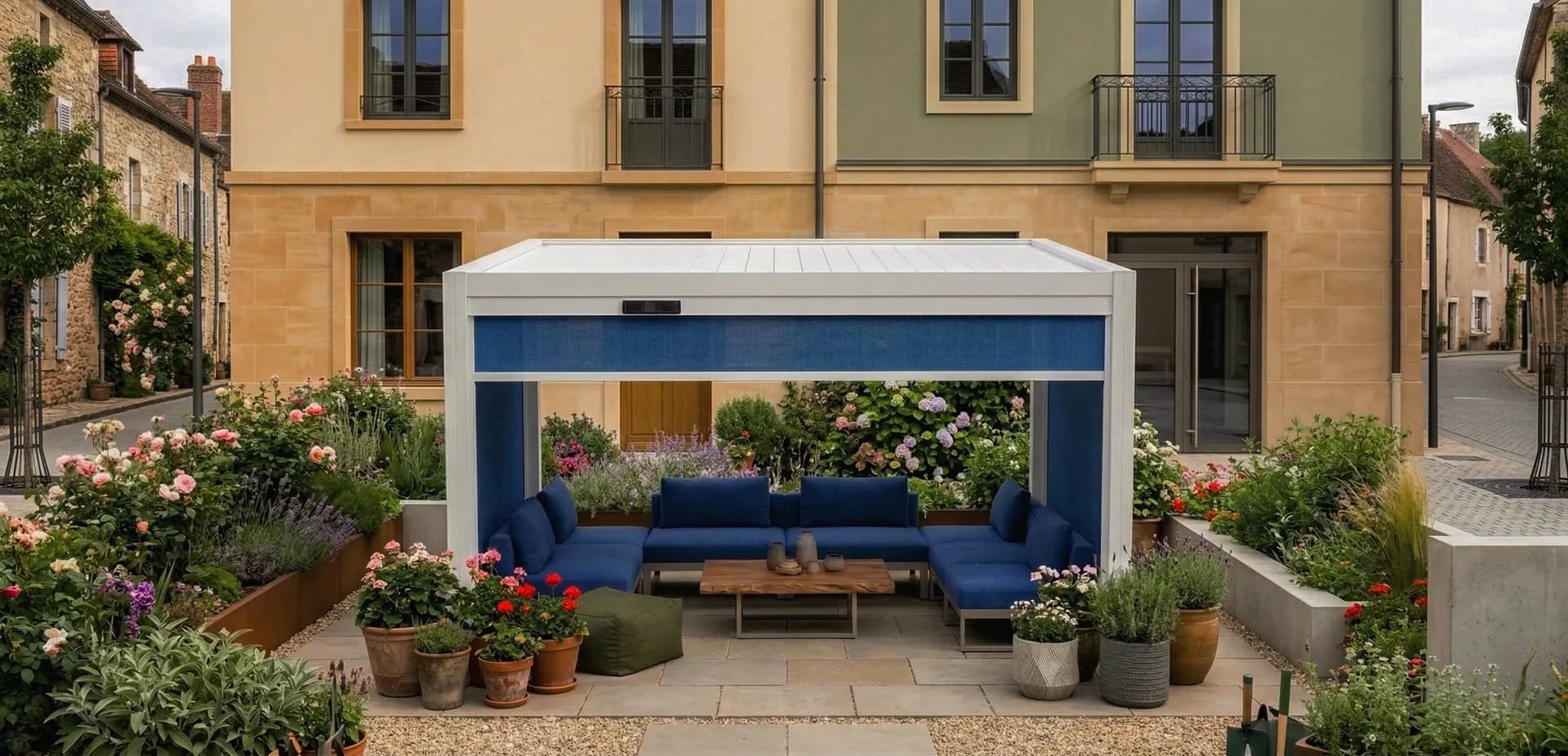 Luxa 100S Solar-Powered Zip Screen - 3