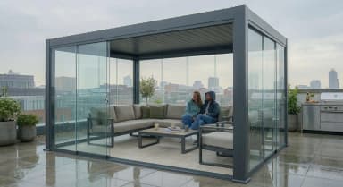 Luxa 500 Manual Bioclimatic Pergola - 7