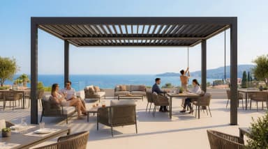 Luxa 500 Manual Bioclimatic Pergola - 4