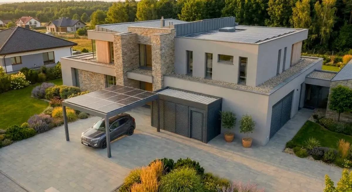 Carport solare in alluminio: pianificazione, costi e incentivi 2026
