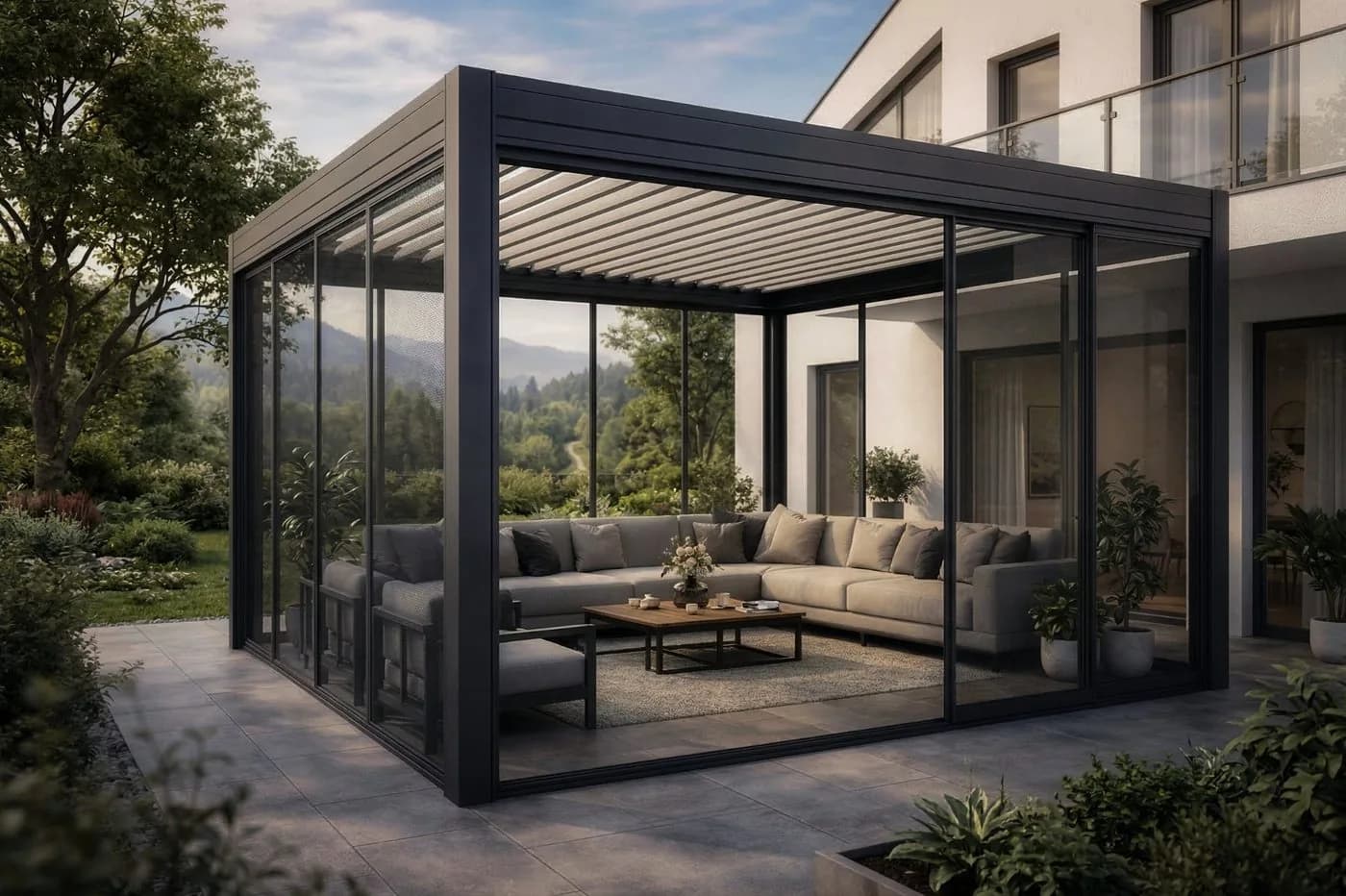 Smart home-integration til pergolaer, screens og udendørssystemer