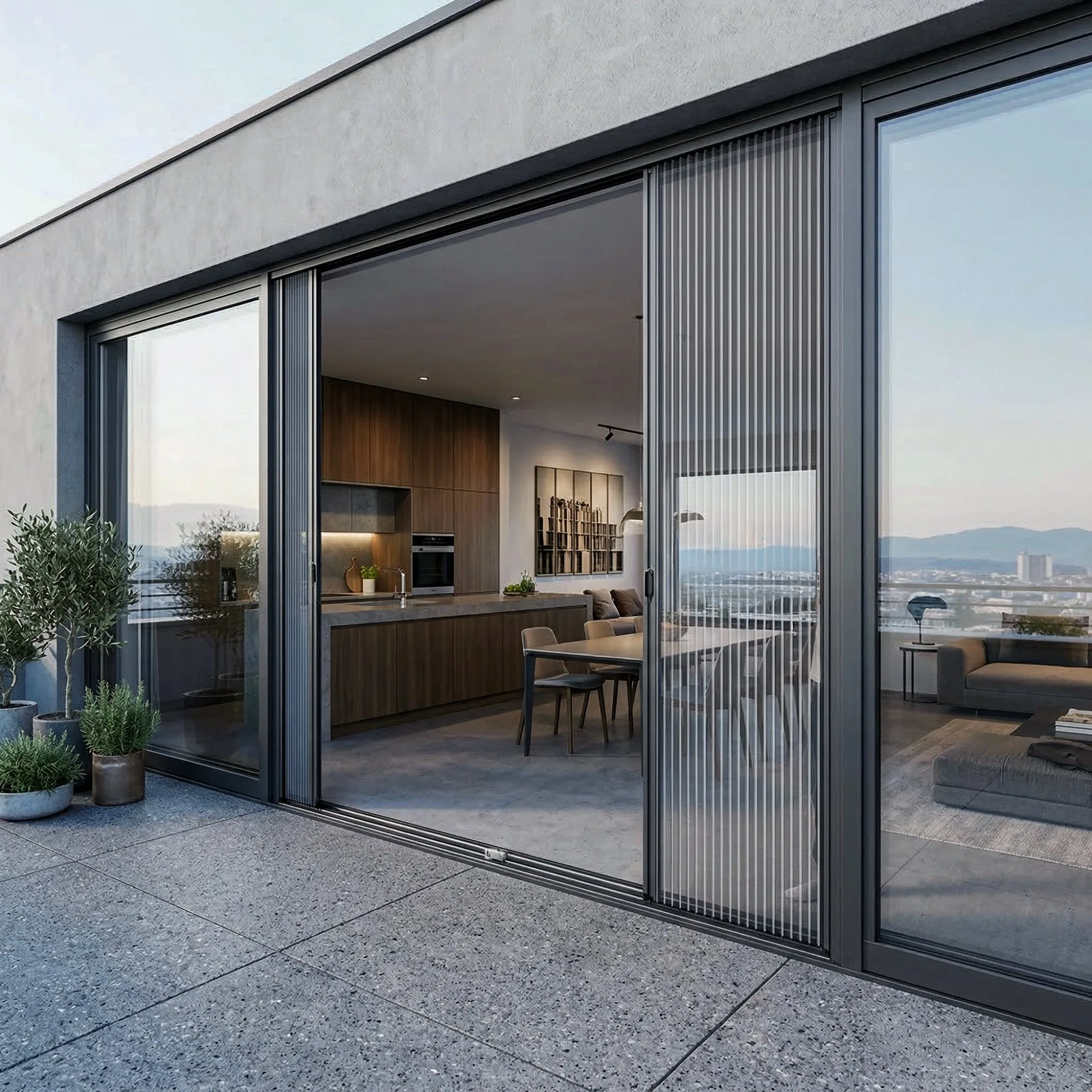 Pleated Insect Screen - 1