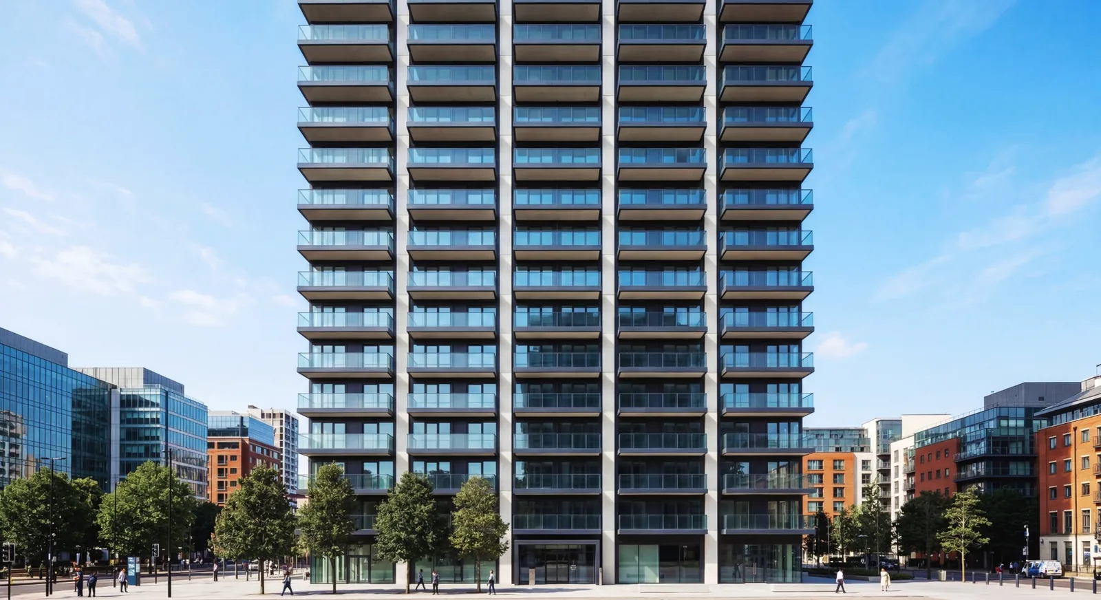 VisioAir Post-Fixed Glass Balustrade - 2